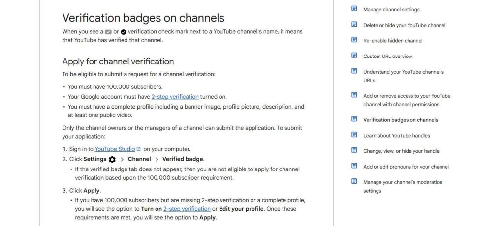 Checking the channel verification badge, official publisher name, and video runtime before selecting a full episode or clip.